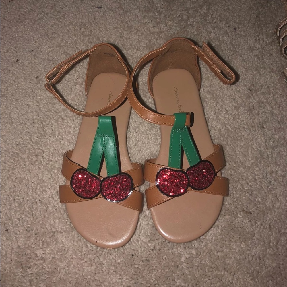 Cherry sandals